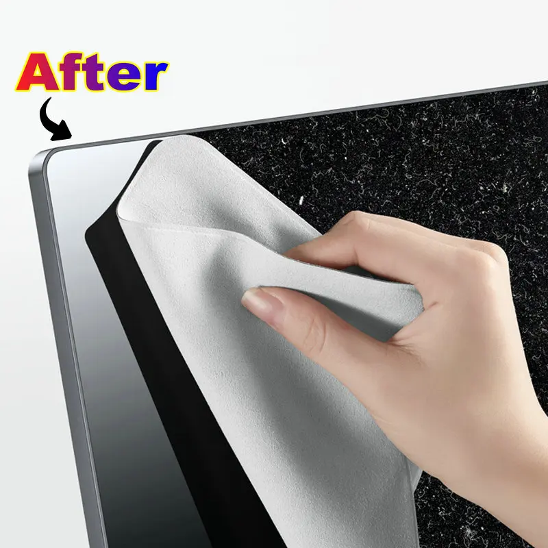 

Cleaning Polishing Cloth for Apple Macbook Air IPhone 14 13 12 Pro IPad Screen Lcd Display Camera Polish Wipe Nano-Texture Cloth