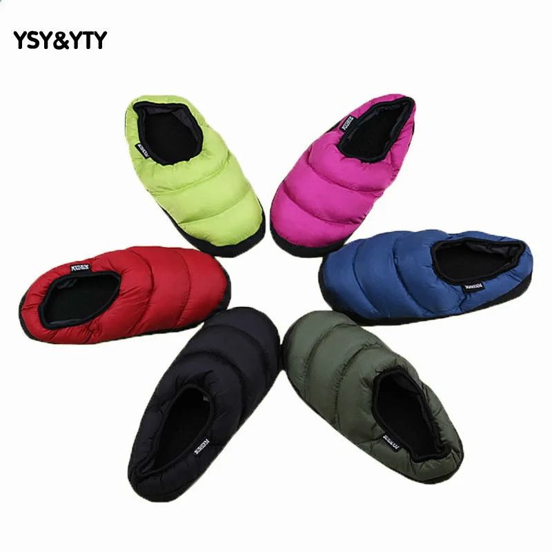 

Pouches with colorful warm slippers cute couple home cotton slippers for men and women home slippers month shoes woman