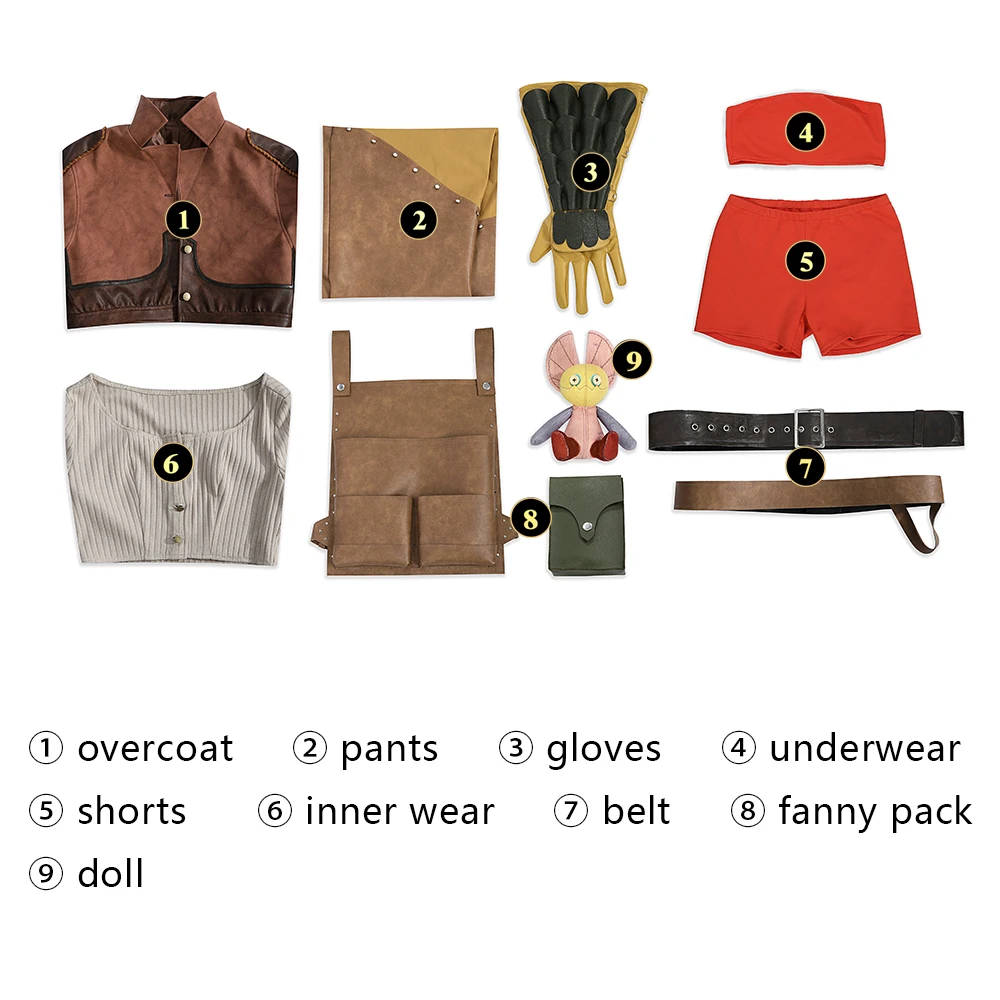 Костюм для ролевых игр на Хэллоуин игра Monster Hunter Gemma карнавальный костюм модная