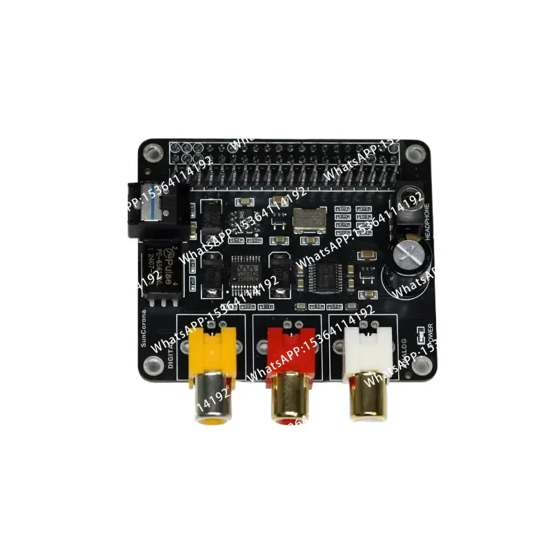 Фото Звуковая карта WM8804, коаксиальный оптический аудиовыход SPDIF, плата декодирования PCM5102 для Raspberry Pi Player №1