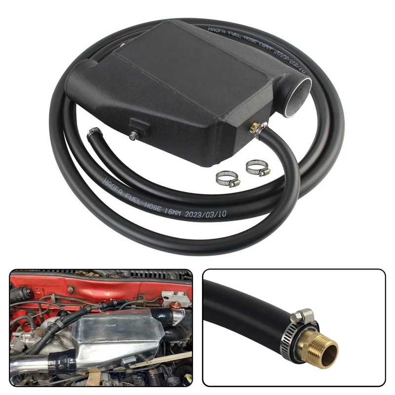 Алюминиевый интеркулер для жидкости и воздуха с переходником фитинга комплект