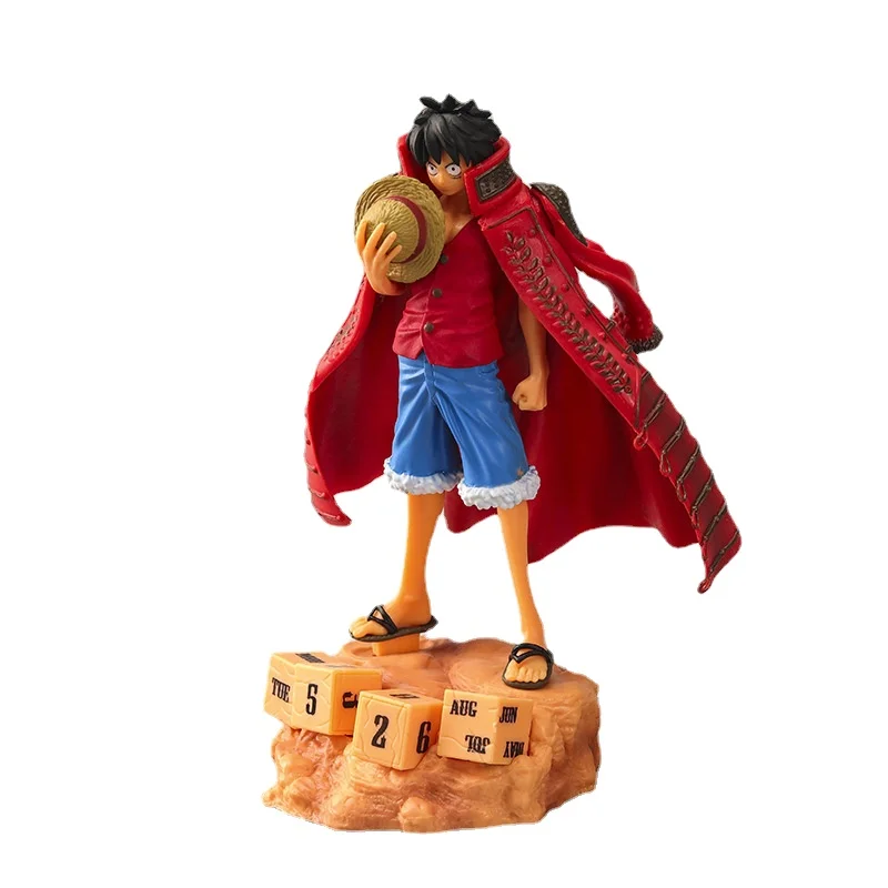 

Bandai Anime Peripheral One Piece Oversized 17cm Luffy Figure Anime Cartoon Luffy Doll Toy Ornament Creative Jewelry Wholesale