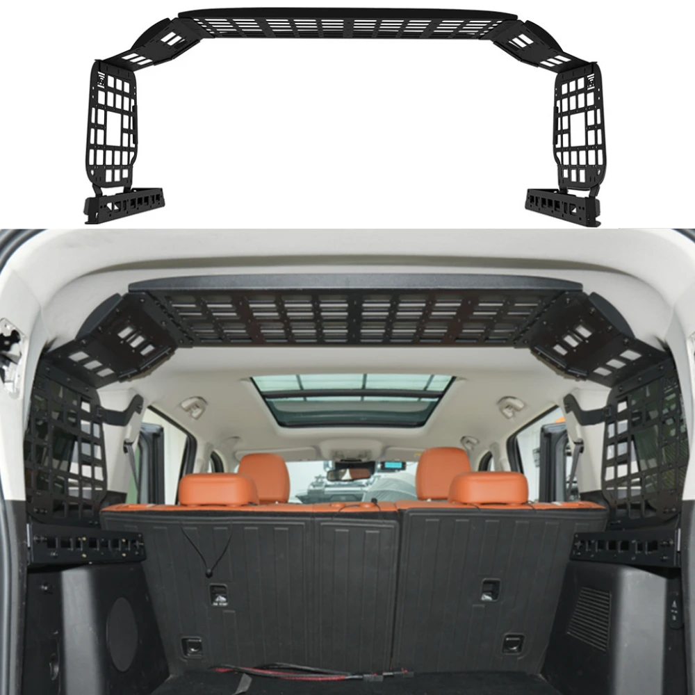 

Подходит для Haval H9 2024 2025, новые автомобильные органайзеры, стойки, полка для багажника, окно, панель Molle, багажник