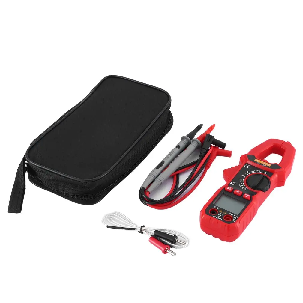 

Digital Multimeter With DC AC Voltmeter Fast Accurately Measures Current Resistance Capacitance Frequency HYTAIS TS18C