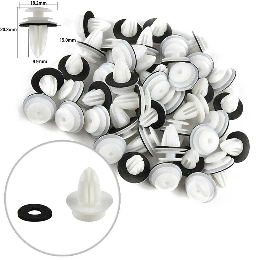 

50 шт., зажимы для крепления автомобильной панели