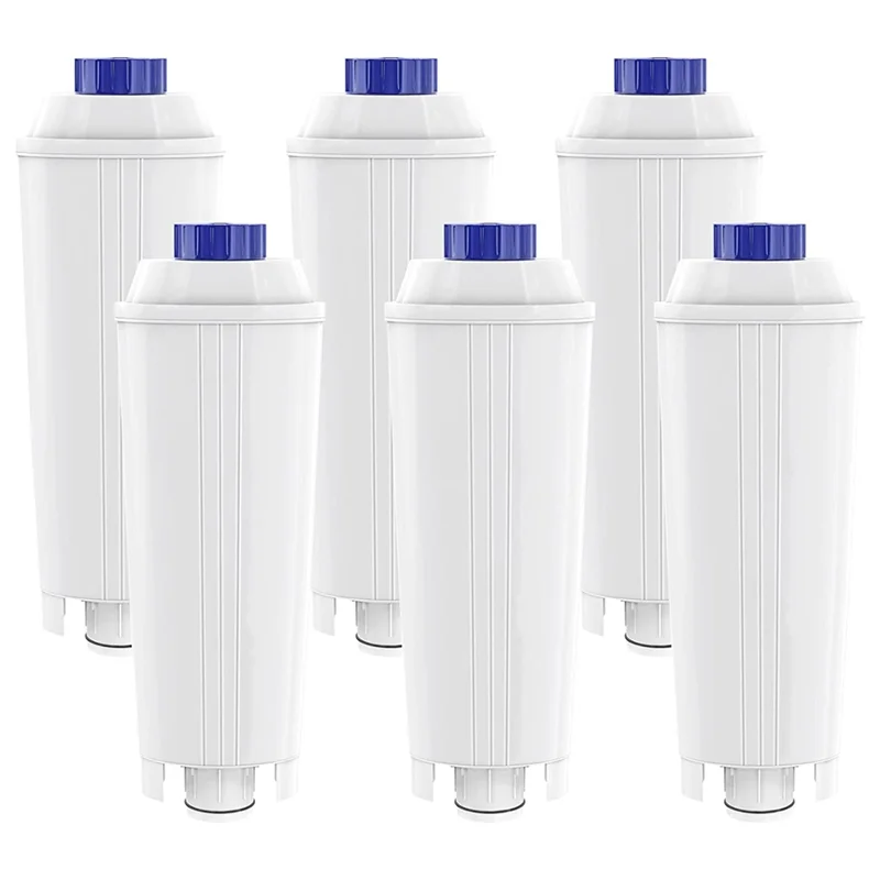 Фильтр для кофемашины в упаковке из 6 штук Delonghi Dlsc002 Ecam Esam Etam Bco Ec с смягчителем