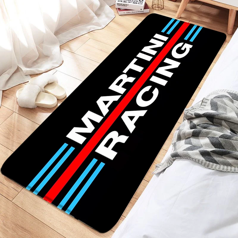 Напольный коврик для прихожей м-Мартини гоночный Придверный ванной комнаты с