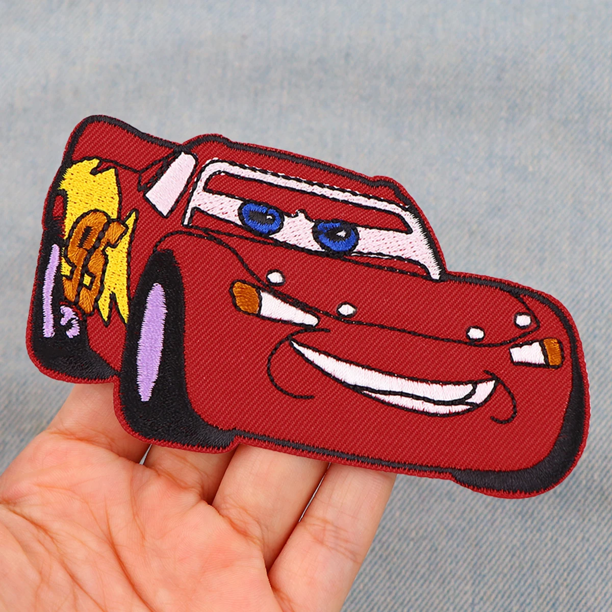 Мультяшный медведь мышь вышитый мужской женский значок нашивка аппликация