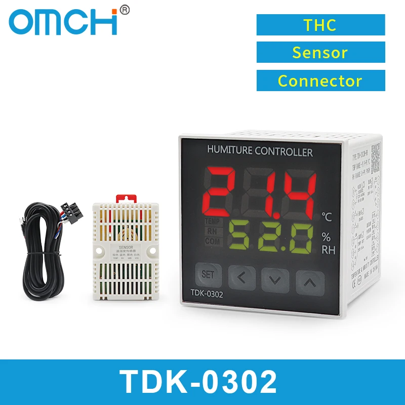 

OMCH TDK-0302 Контроллер температуры и влажности