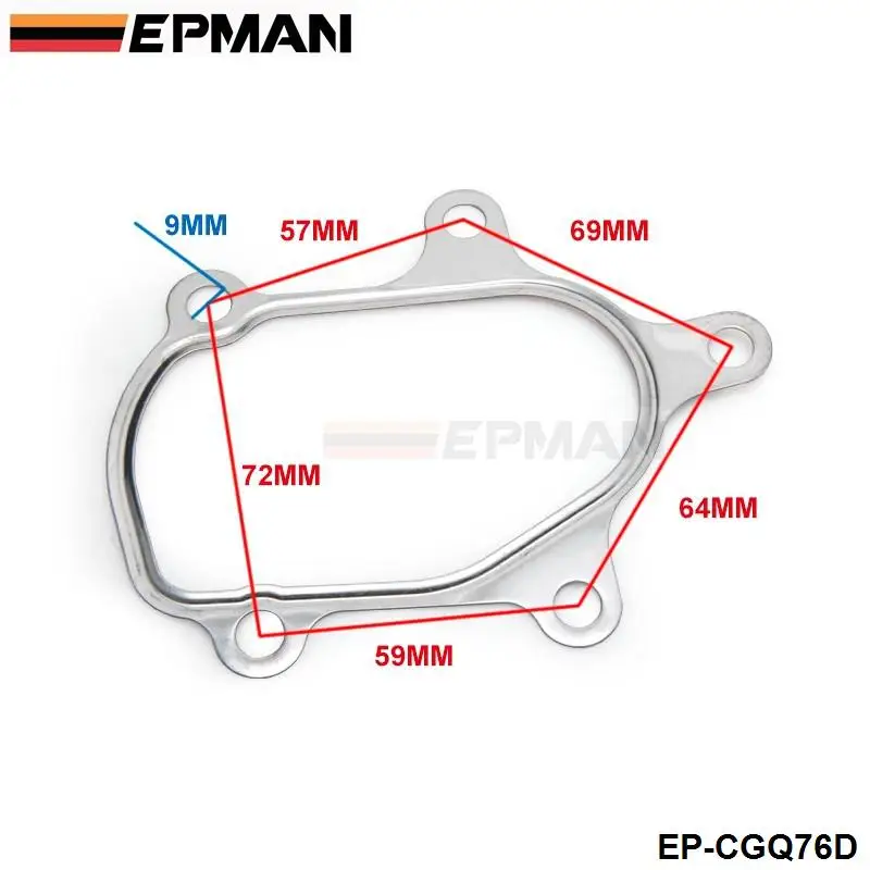 Turbocharger T25 K14 Turbo Turbine Gasket Ducato Master For Iveco Daily Fiat 466974 Universal Jdm EP-CGQ76D |
