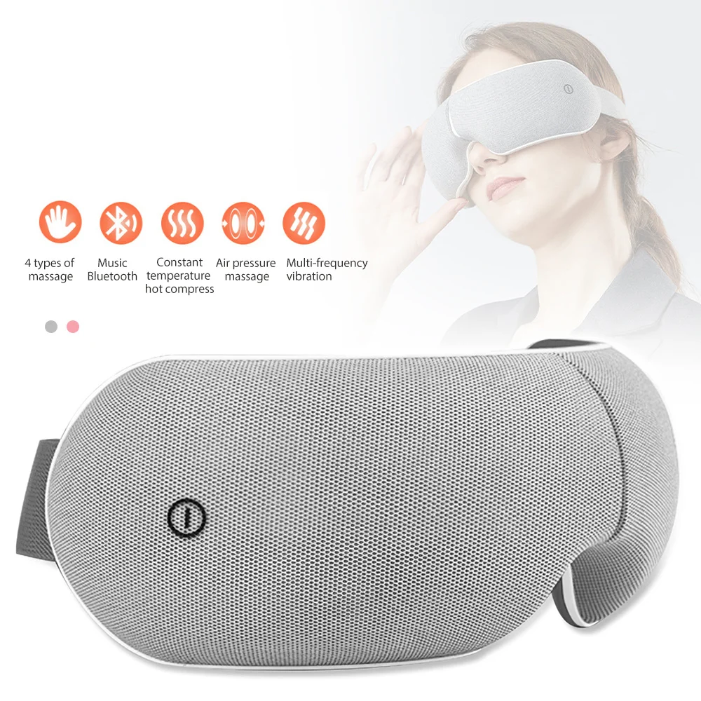 

Olho Massageador Inteligente Airbag Vibração Instrumento De Cuidados Com Os Olhos Compressa Quente Bluetooth Olho Massagem Sale