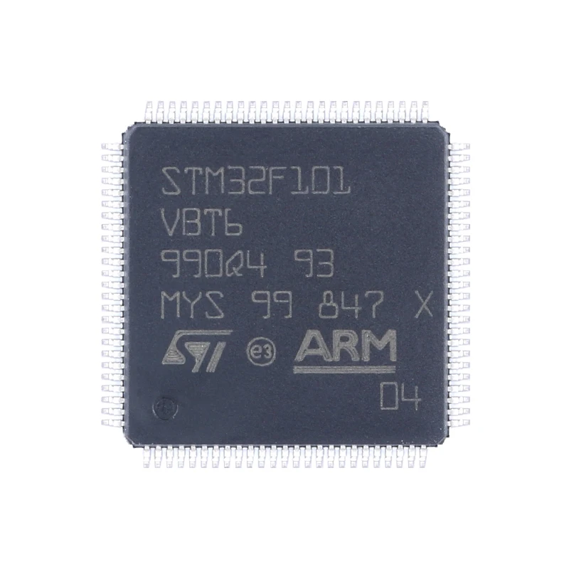 

5pcs/Lot STM32F101VBT6 LQFP-100 ARM Microcontrollers - MCU 32BIT Cortex M3 128K 20KB RAM 2X12 ADC