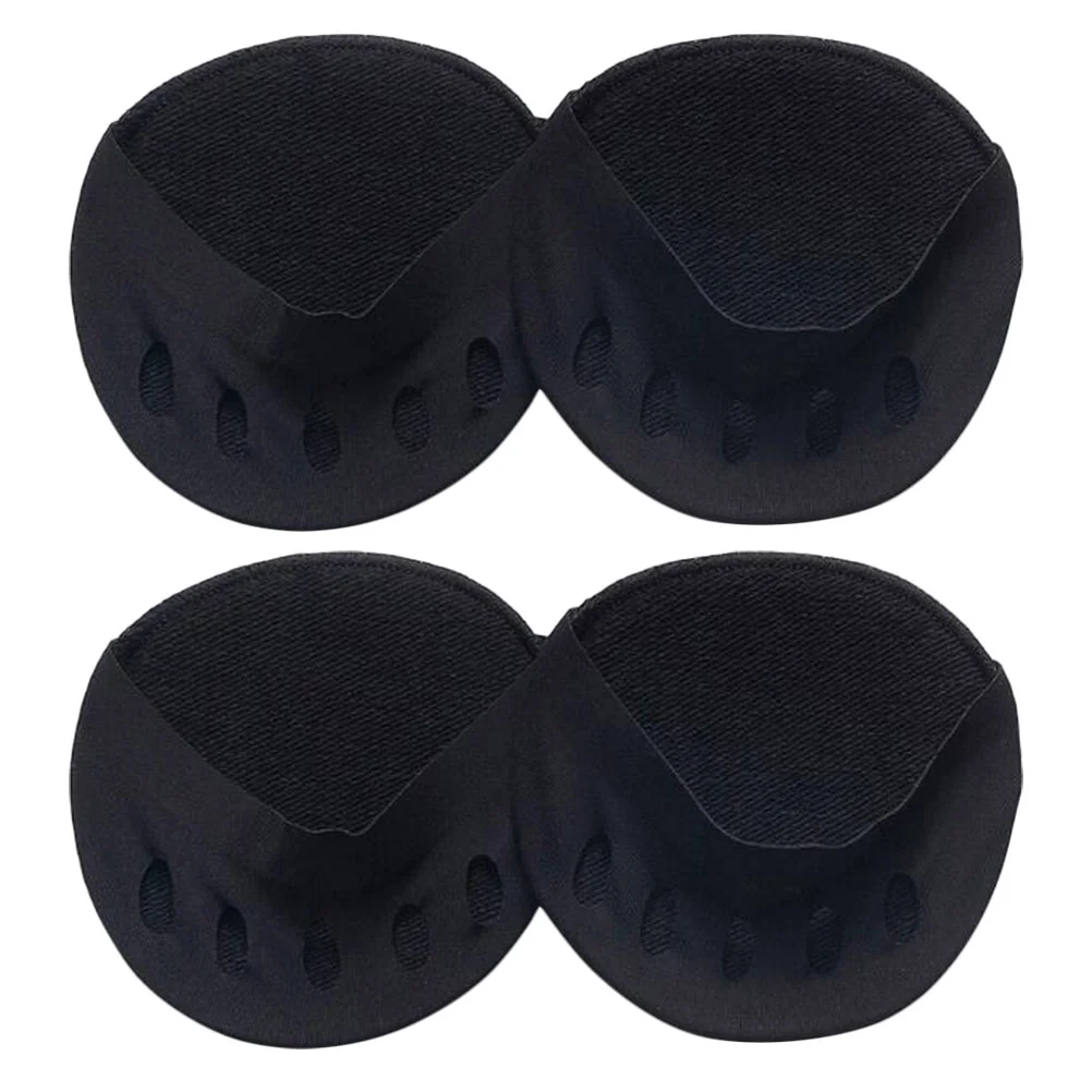 

2 Pairs Toe Liner Half Sole Socks Toe Topper Socks Non-slip Invisible Toe Socks