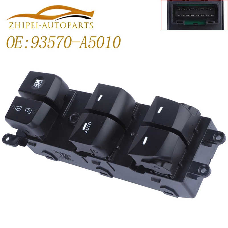 Переключатель Стеклоподъемника 93570-A5010 для Hyundai Elantra 2014-2016