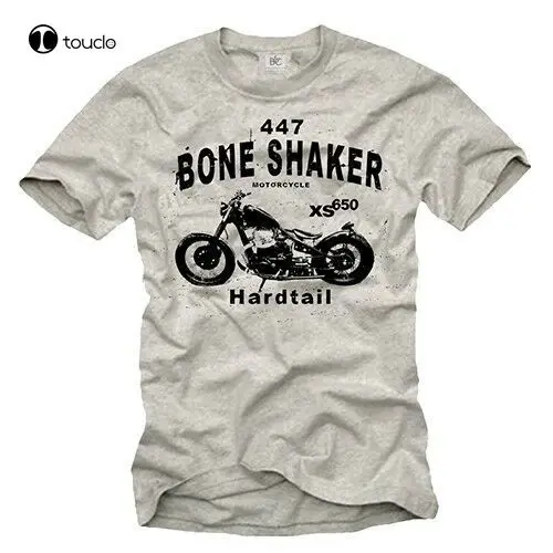 

Vintage Motorcycle Mens T-Shirt Xs 650 Chopper Men Vintage Biker Shirt Custom Aldult Teen Unisex Digital Printing Xs-5Xl