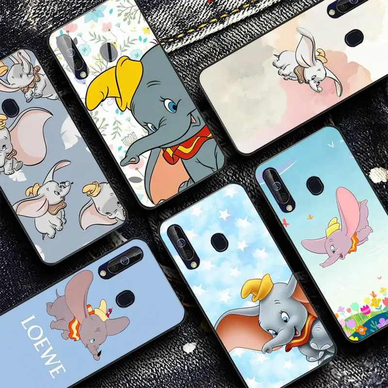 

MINISO D-DumboS Phone Case for Samsung A51 01 50 71 21S 70 31 40 30 10 20 S E 11 91 A7 A8 2018