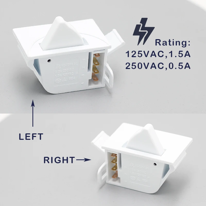 HC-056K.9 1 5A 0 250V Запчасти для холодильника Дверной светильник 4-контактный