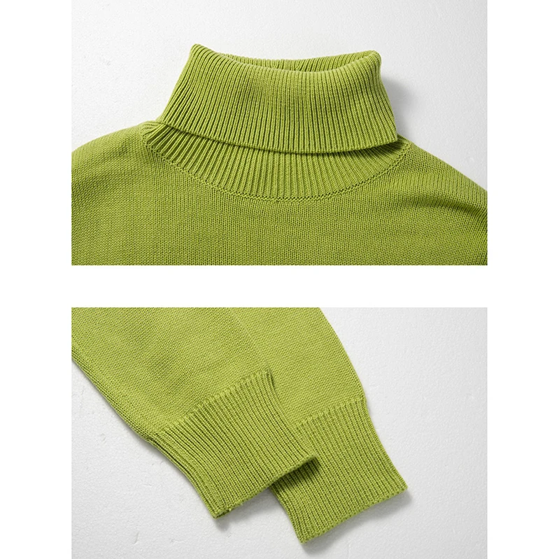 Good Series Cut the Tag off Autumn and Winter Casual Turtleneck Slim fit Knitted Bottoming Shirt Sweater Jv720b/N--