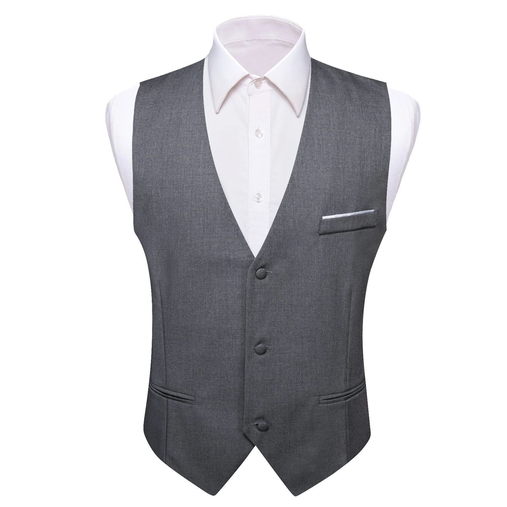 Дизайнерский Шелковый жилет для мужчин