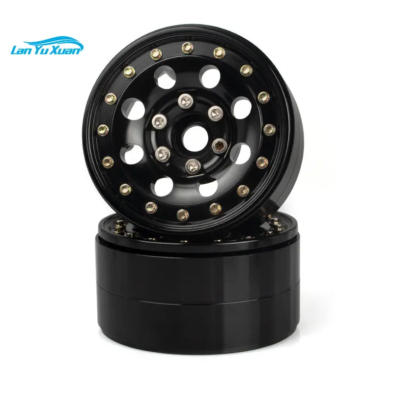 Металлические колеса KYX, модель автомобиля 1,9, 12 мм, шестигранные, алюминиевый сплав, ЧПУ колеса, автомобильные колеса для скалолазания