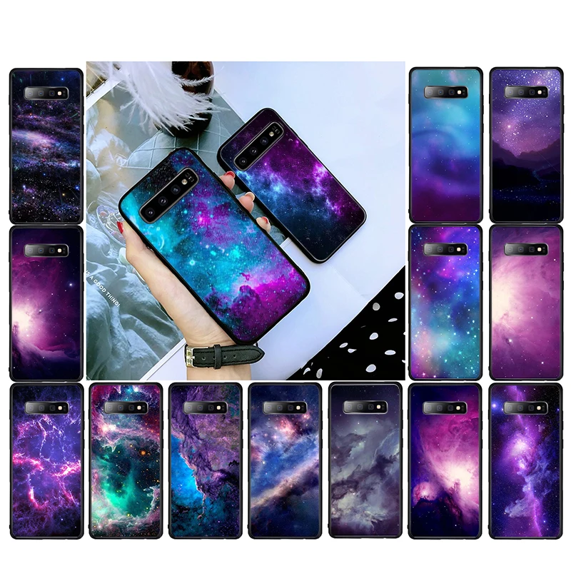 

interstellar Purple Space Star Phone Case For Samsung S23 S22 S20 Ultra S20 S22 Plus S10 S9 Plus S21 Plus S10E Plus