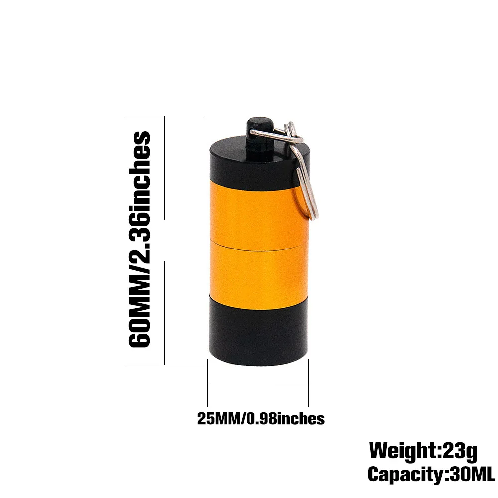 Металлический Контейнер для таблеток с 3 отделениями аптечка органайзер