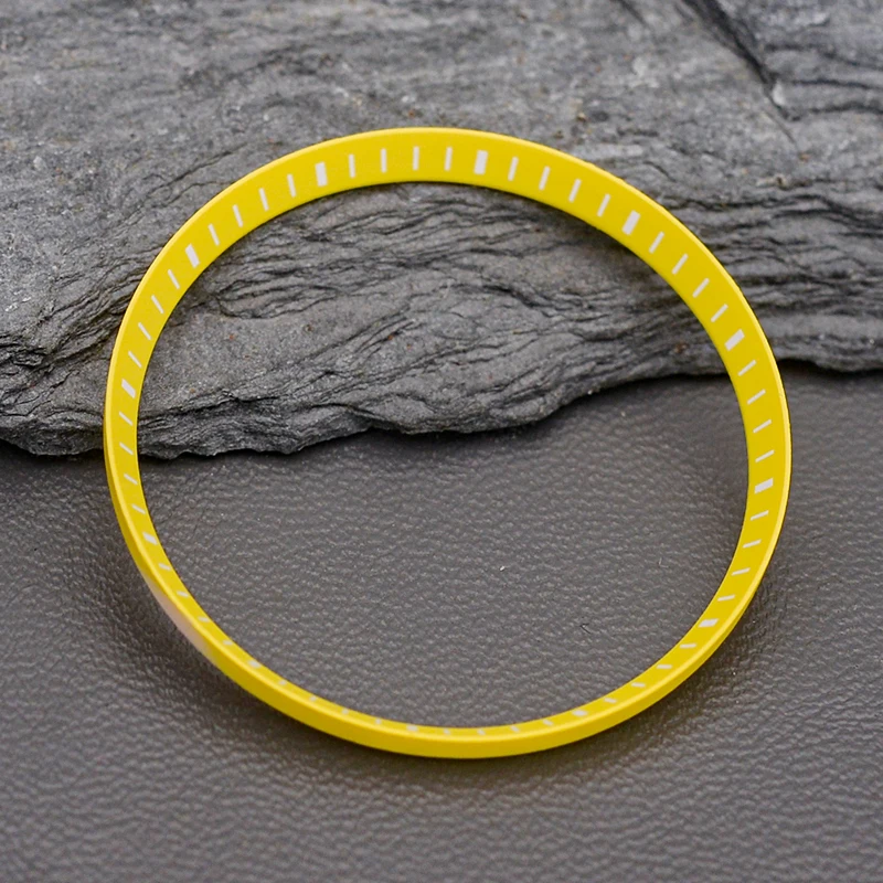 30.5*27.5mm Mod Watch Chapter Ring Brass For SKX6105 6309 SKX007  SRPD53 Seiko NH35 NH36 Movement Watch Case Repair Tool Parts