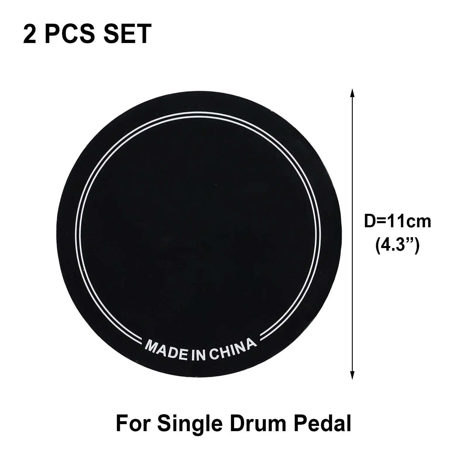 Камера Verify Difference Bass Drum Patch Drumhead Kick Pad