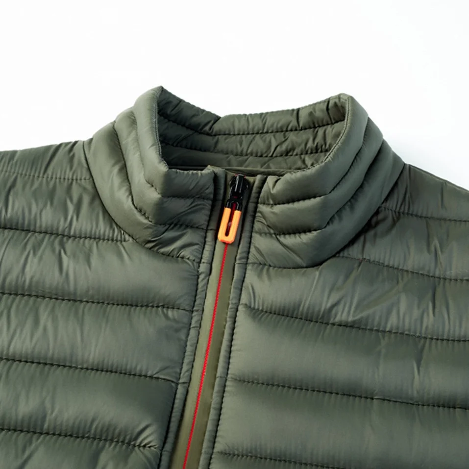 New Man's Vest Cotton Jacket For High-Quality Outdoor Classical Coat Warm Winter Collection With Badge For Business Casual Men