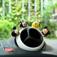 10pcs universal car dashboard panel creative animal cute car decoration interior accessories gift for mini cooper tesla bmw benz