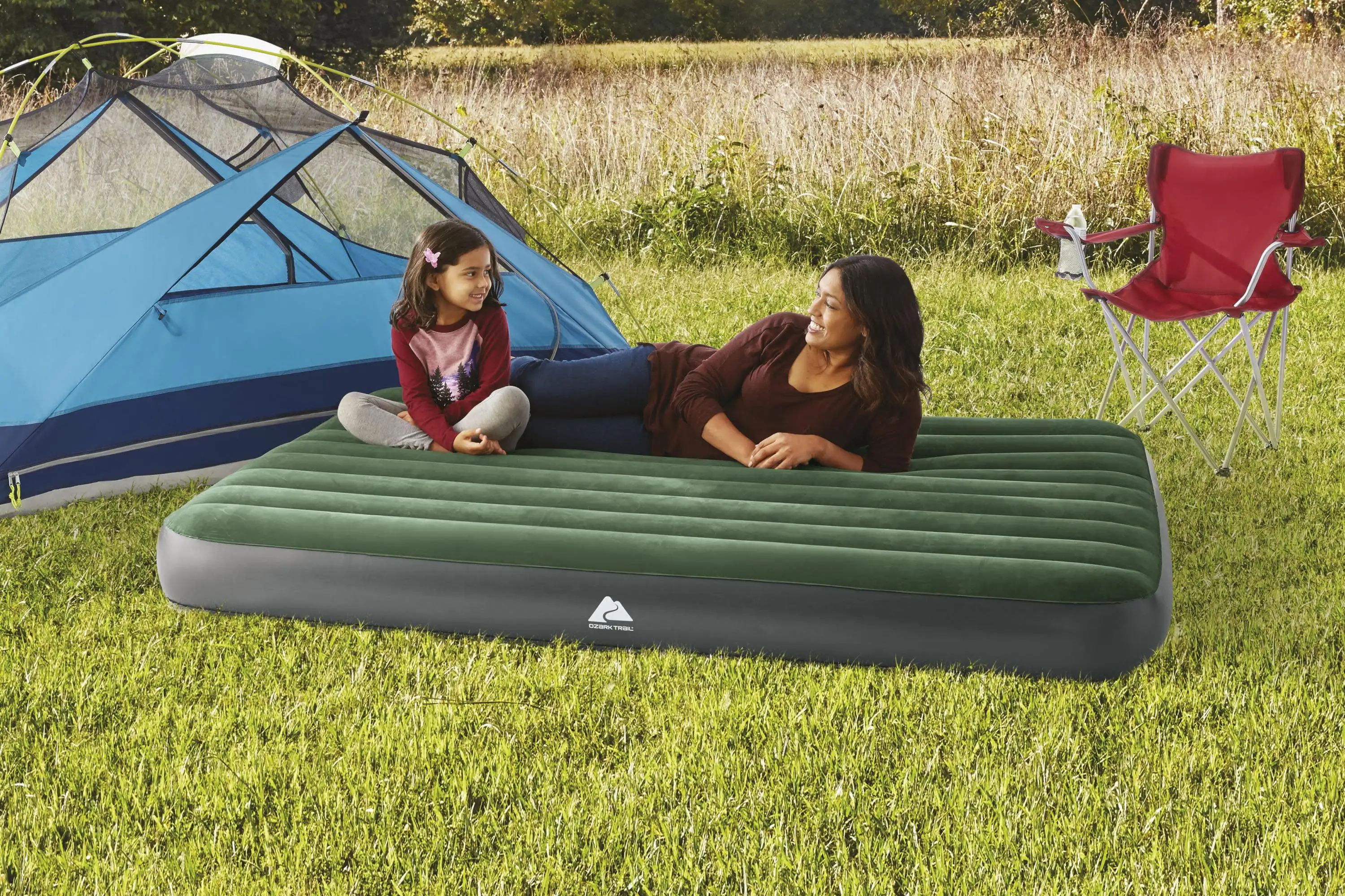 

Tritech Air Mattress Queen 10" with Battery Included and Antimicrobial Coating