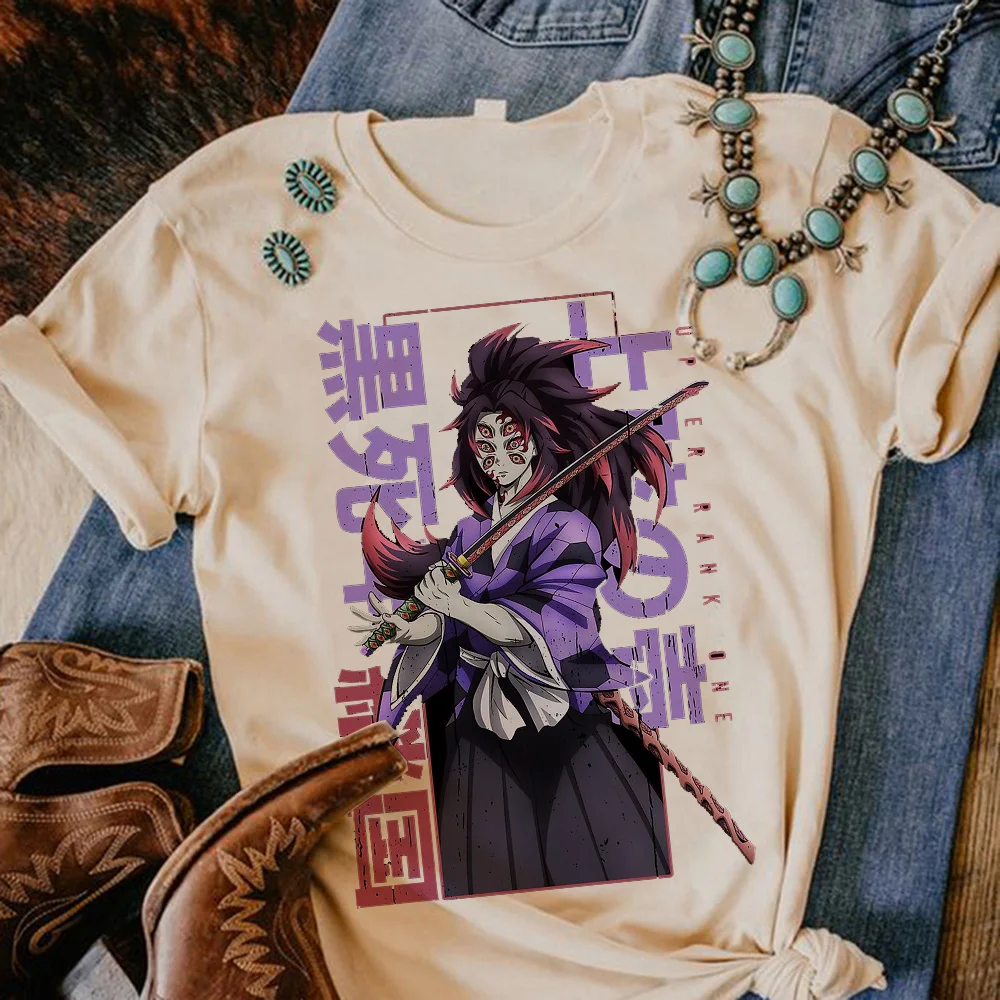 

Kokushibo Demon Slayer Kimetsu No Yaiba Tee women manga streetwear t shirt girl harajuku 2000s y2k clothes