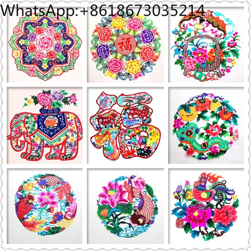 10 шт. бумажные заготовки для окон