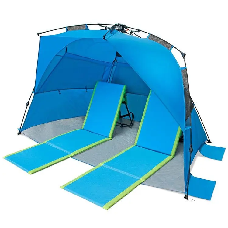 

Outdoors Instant Shader Deluxe Beach Tent Person Popup Sun Shelter Wide for Family