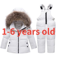 boys and girls down jacket suits 1 6 years old baby thickened warm winter clothes