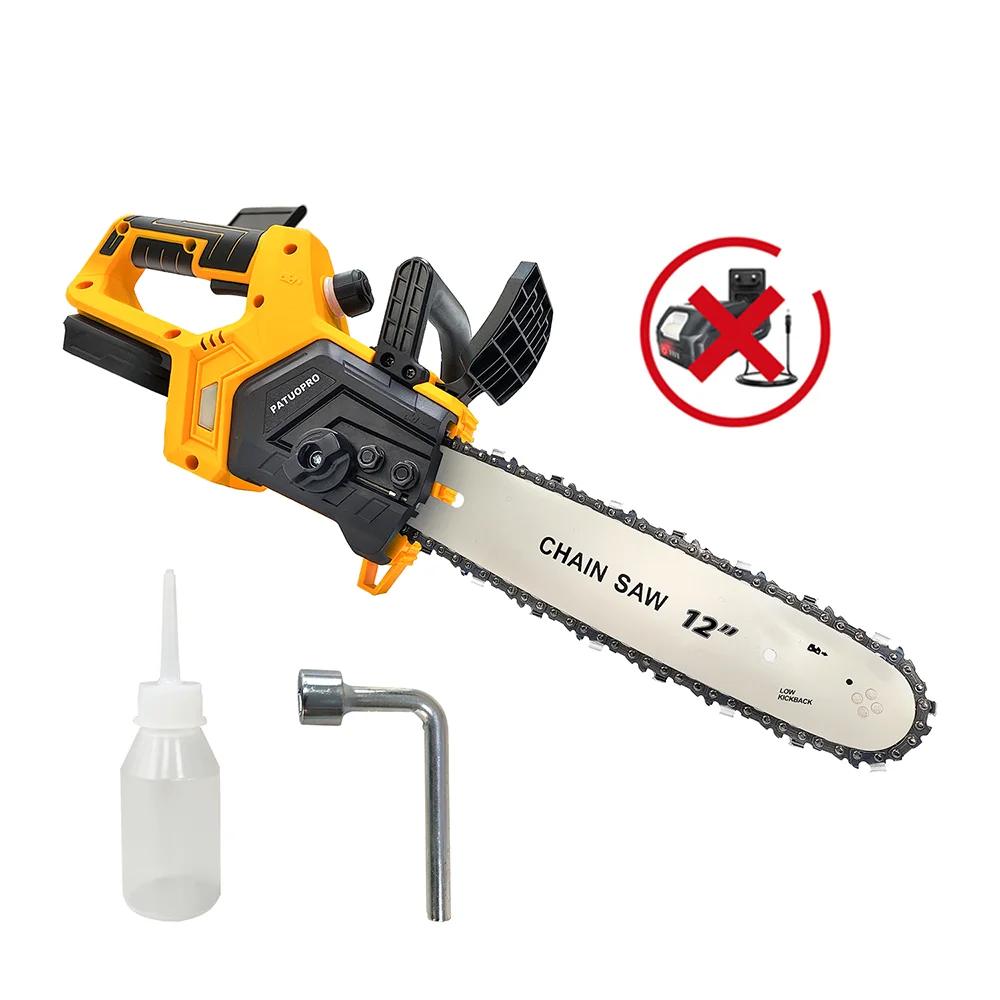 

Бесщеточная электрическая цепная пила PATUOPRO 12 дюймов для аккумулятора Makita 18В