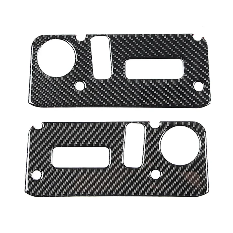 

Для Hummer H2 2003-2007 аксессуары из мягкого углеродного волокна, салон автомобиля, регулировка сиденья, переключатель, панель, декоративная наклейка