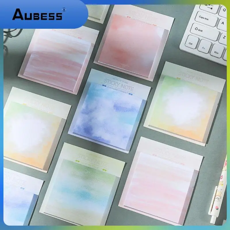 

Colorful Big Viscosity Notebook Not Easily Warped Notes Waterproof Memo Pad Office Supplies Level Not Easily Broken Duplex Paper