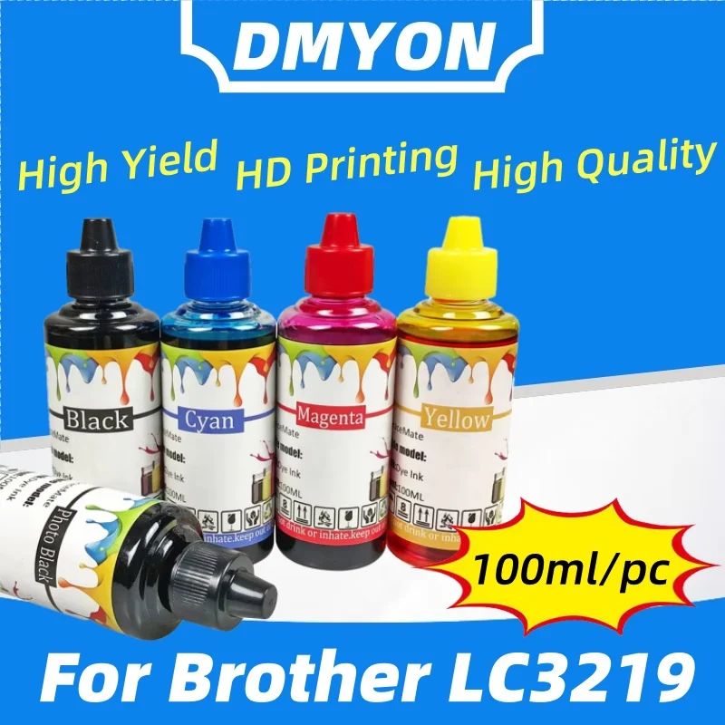 Фото Комплект для заправки чернил DMYON LC3219, совместимый с принтером Brother LC3219 MFC J5330 J5335 J5730 J5930 J6530 J6935DW №1