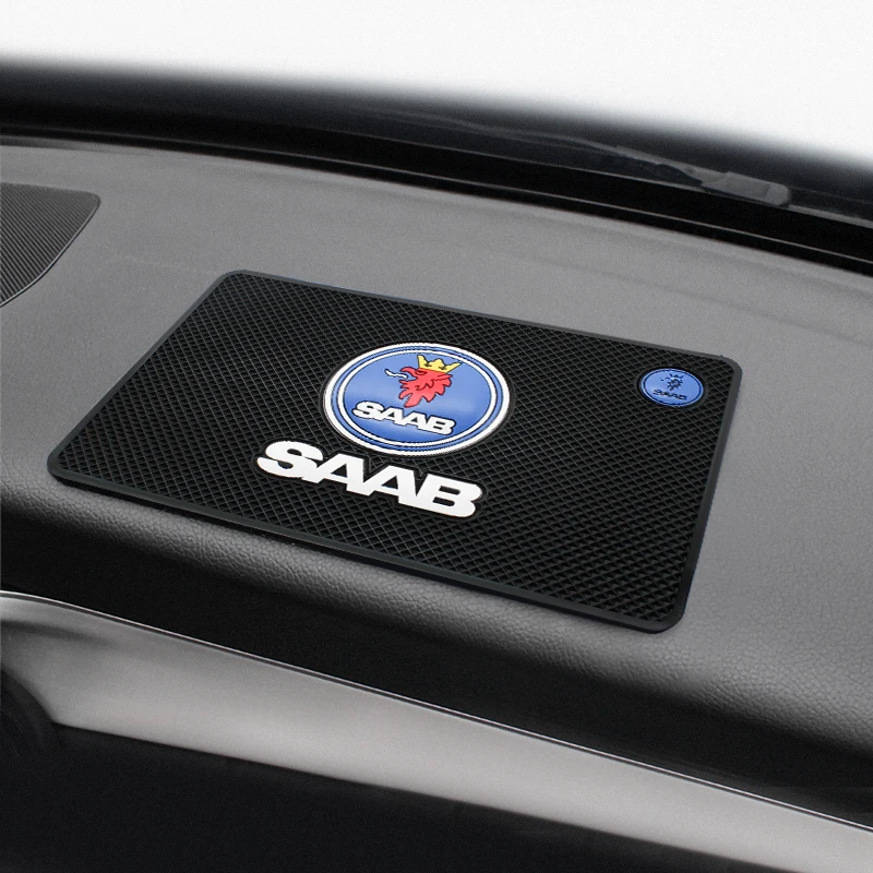 

1PCS PVC Car Non-Slip Mat Dashboard Sticky Anti-Slip Pad Holder For SAAB 9-3 9-5 93 9000 900 9-7 600 99 9-X Turbo Accessories