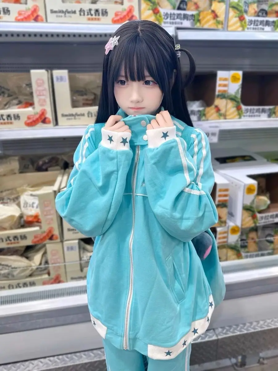 Толстовка спортивные штаны комплект из двух предметов женский весенне-осенний