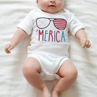 america new born baby clothes 7 12m baby romper baby girl clothes new born baby clothes print kids clothing m