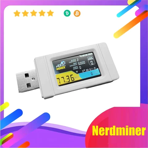 Nerdminer USB Майнер Белый