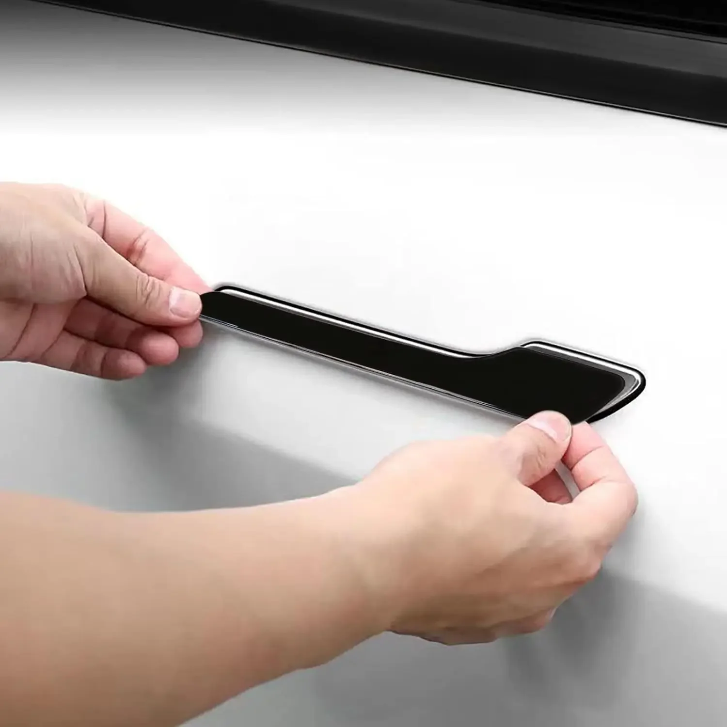 Tesla Model 3/Y декоративная крышка дверной ручки 4 шт. АБС-пластик вокруг защиты от