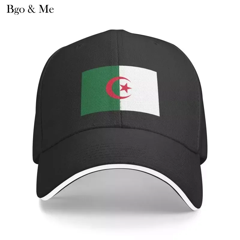 

2023 New Custom Flag Of Algeria Baseball Cap Sun Protection Men Women's Adjustable Algerian Patriotic Dad Hat Autumn