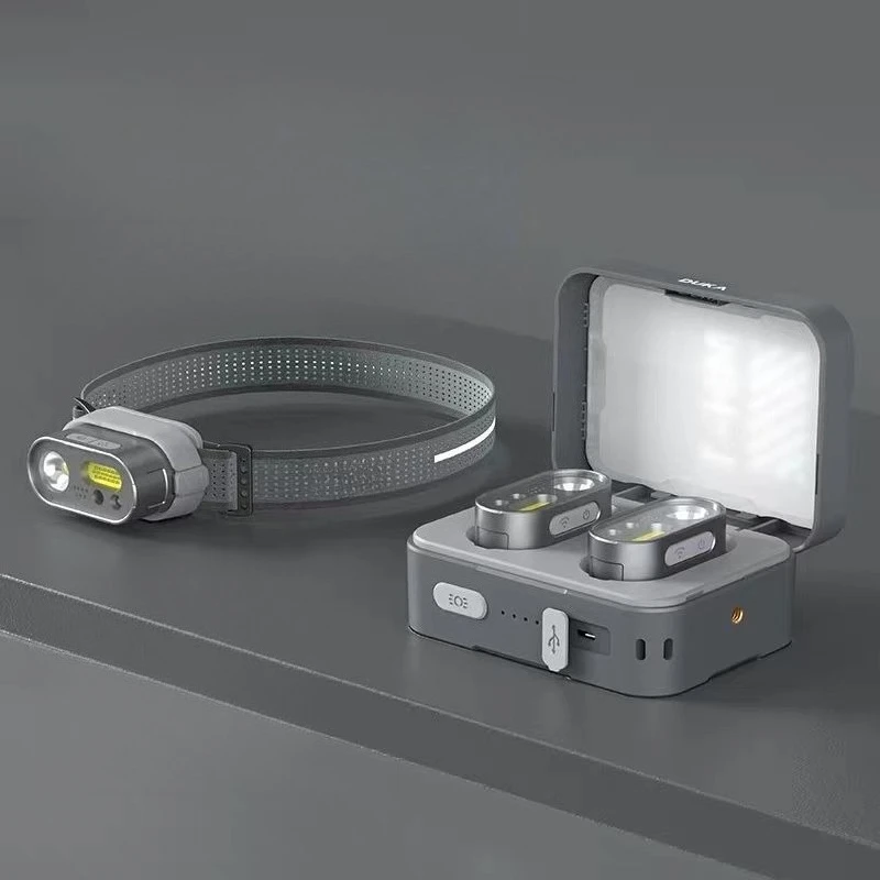 

Налобный фонарь ATuMan MH1, перезаряжаемая интеллектуальная многофункциональная фара с 8 режимами освещения для кемпинга, пешего туризма