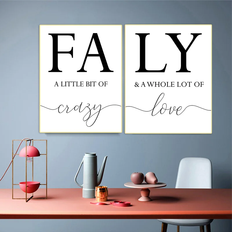 

Настенная картина с цитатами, черно-белая, Настенная картина, картина квадраros, цельный холст, плакаты, принты, современный Декор для дома, го...