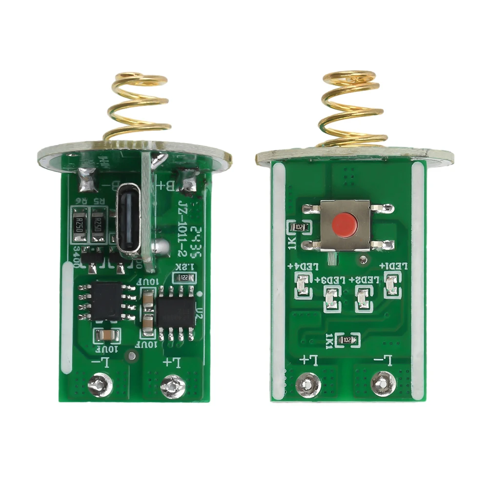 

Плата драйвера фонарика 3-4,2 В, 1*18650/26650, аккумулятор с переключателем, интерфейс USB/Type-C, фонарик, аксессуары «сделай сам»