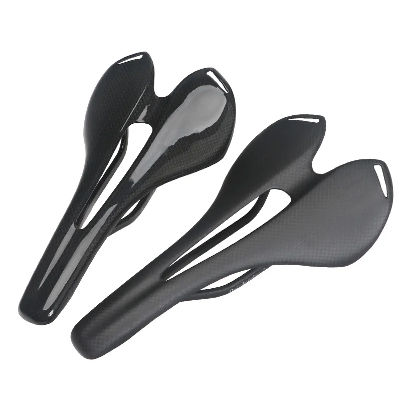 

High quality 3K grid carbon grain all carbon fiber mountain bike road bike seat cushion saddle