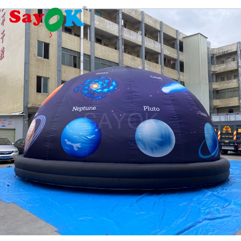 SAYOK 8 м (26 25 футов) надувной планетарный купол надувная проекционная палатка с